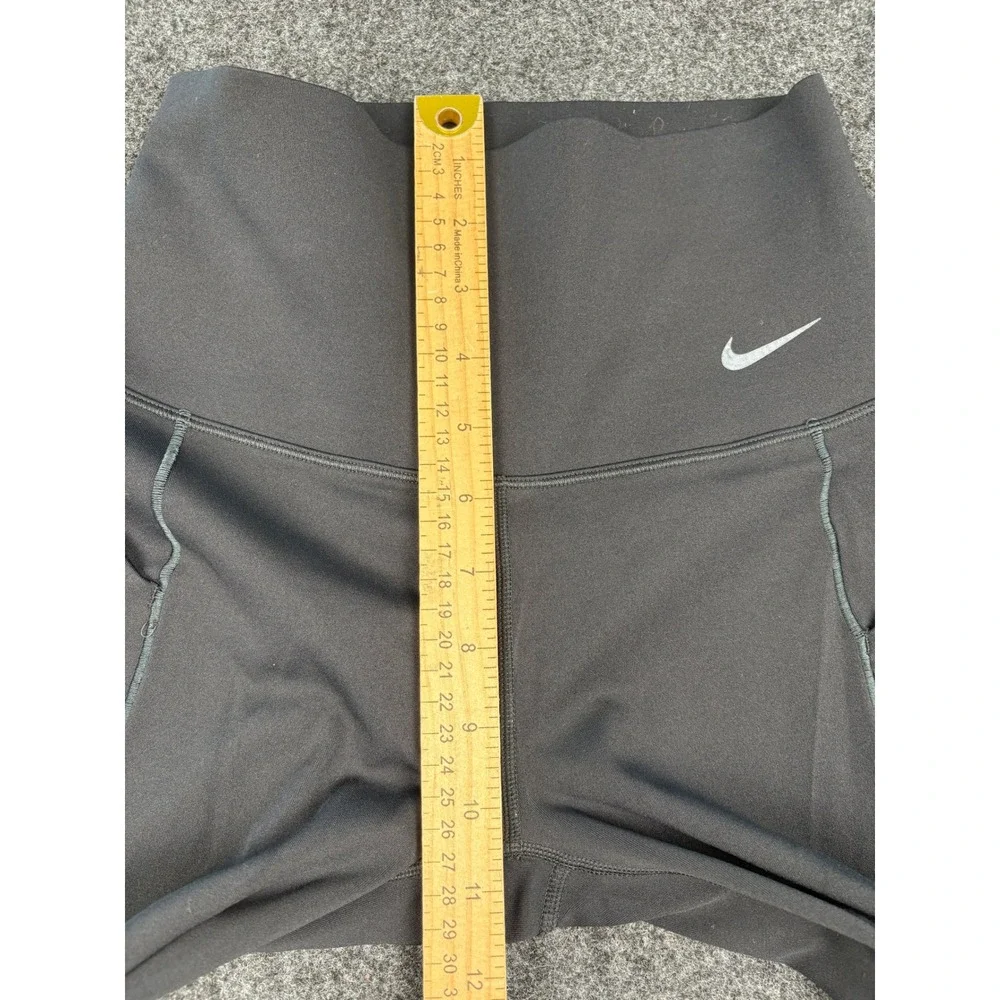 Nike Universa Dri-FIT Womens High Rise Leggings Gray Pockets DQ6023-060 Small - Picture 6 of 9